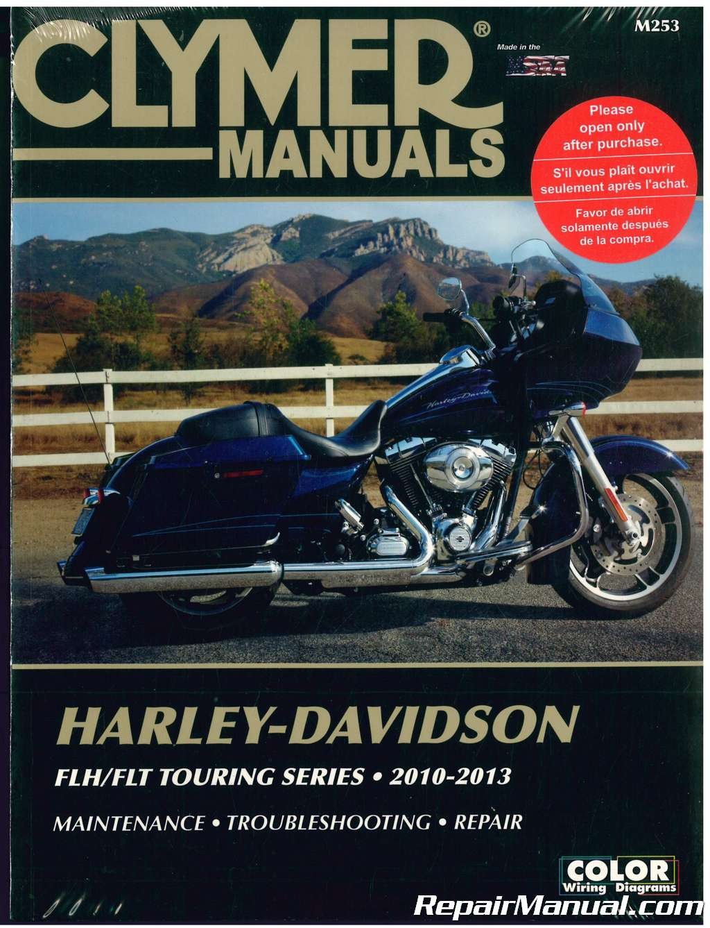 Picture of: Clymer Harley-Davidson FLH/FLT Touring Series – Motorcycle Repair  Manual