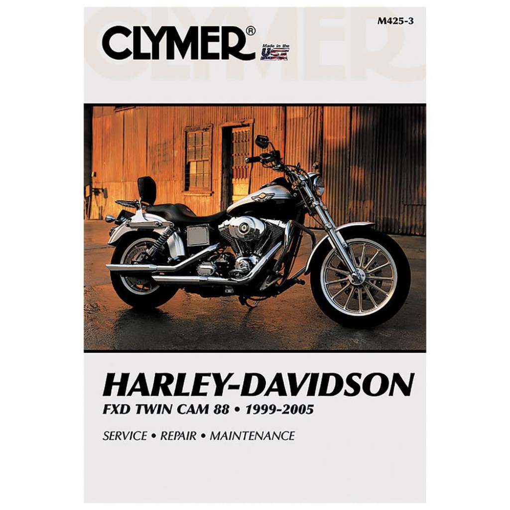 Picture of: Clymer Repair Manuals for Harley-Davidson Dyna Super Glide T Sport FXDXT  –