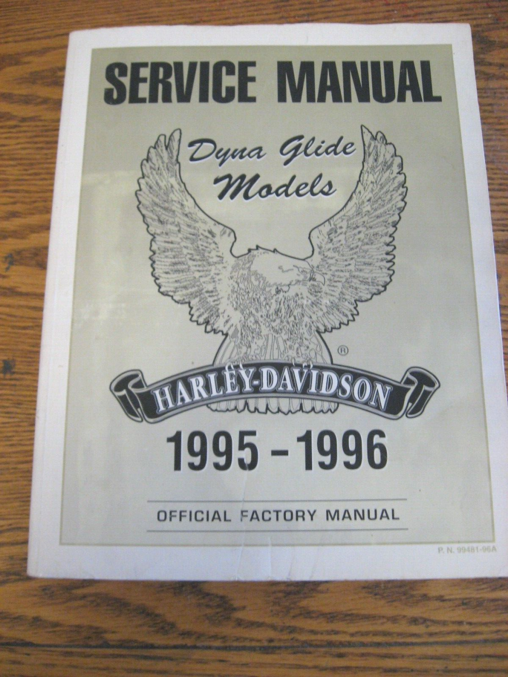 Picture of: Harley-Davidson Dyna-Glide Service Manual Low Rider Super Glide  Xlnt