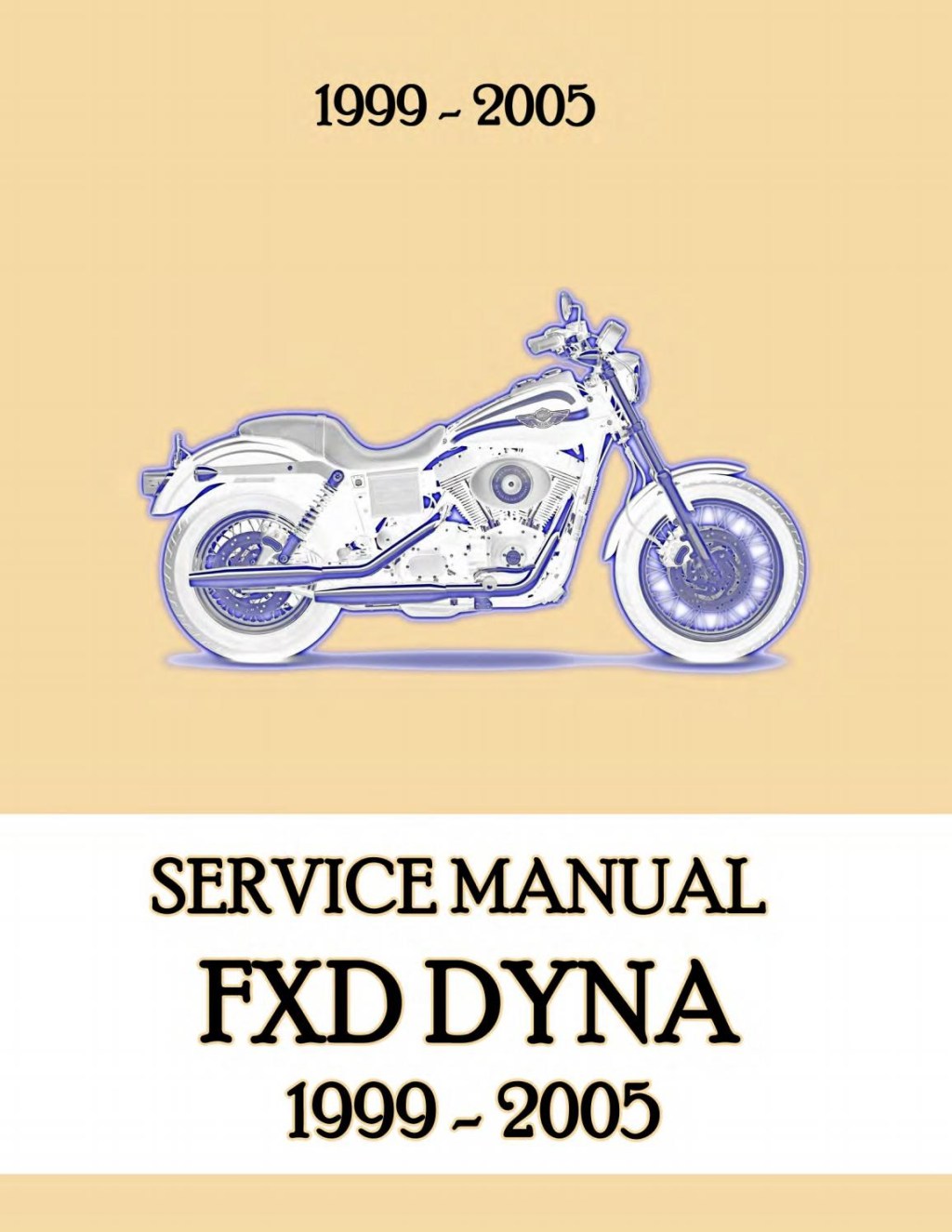 Picture of: HARLEY DAVIDSON DYNA GLIDE Service Repair Manual by