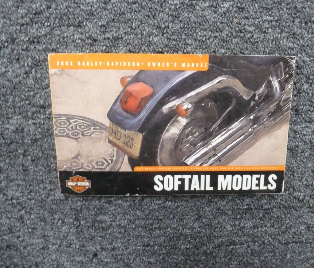 Picture of: Harley Davidson Fat Boy Softail Deuce Motorcycle Owner Manual User  Guide