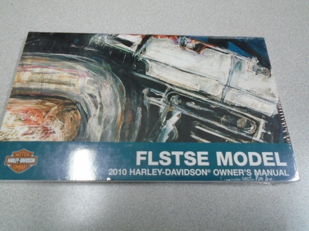 Picture of: Harley Davidson FLSTSE Models Factory Owner’s Operators Manual NEW    eBay