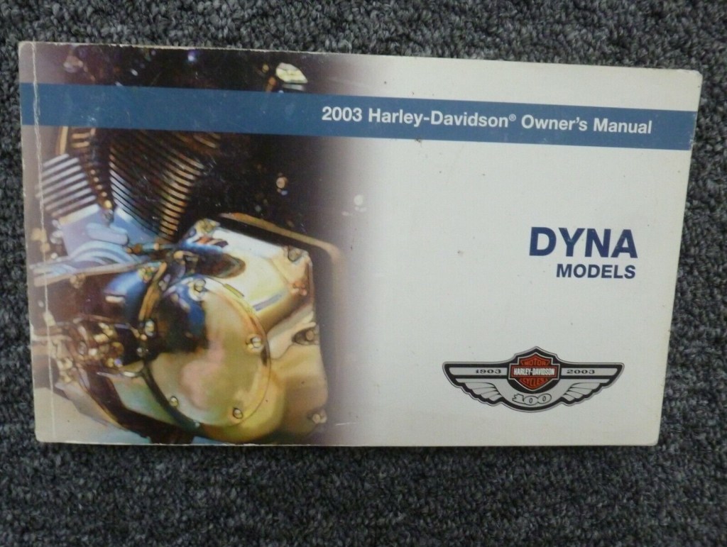 Picture of: Harley Davidson FXDWG Dyna Wide Glide Motorcycle Owner Operator Manual