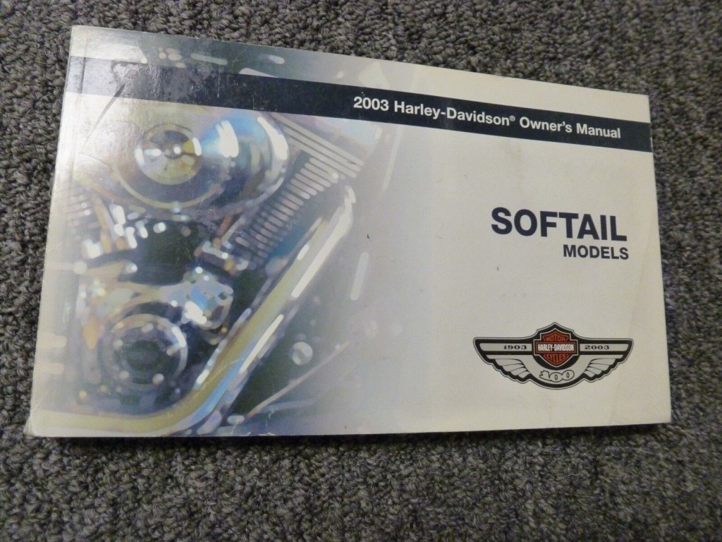 Picture of: Harley Davidson Heritage Softail Classic Springer Fat Boy Owner Manual