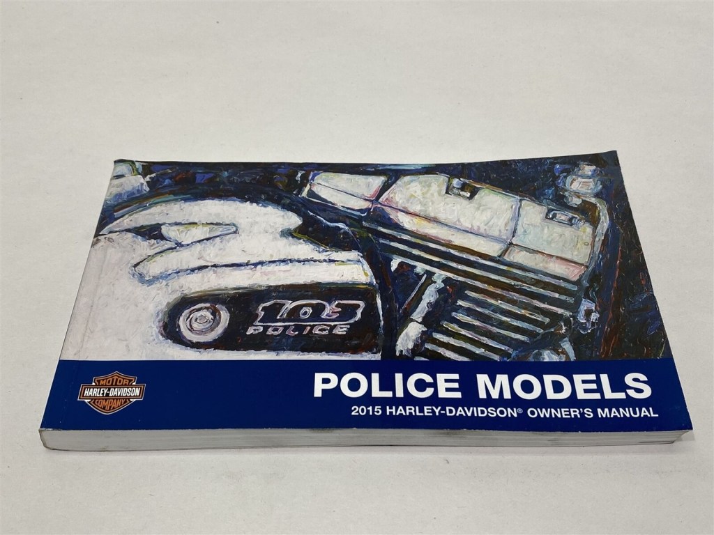 Picture of: Harley-Davidson  OEM Police Models Owners Manual –