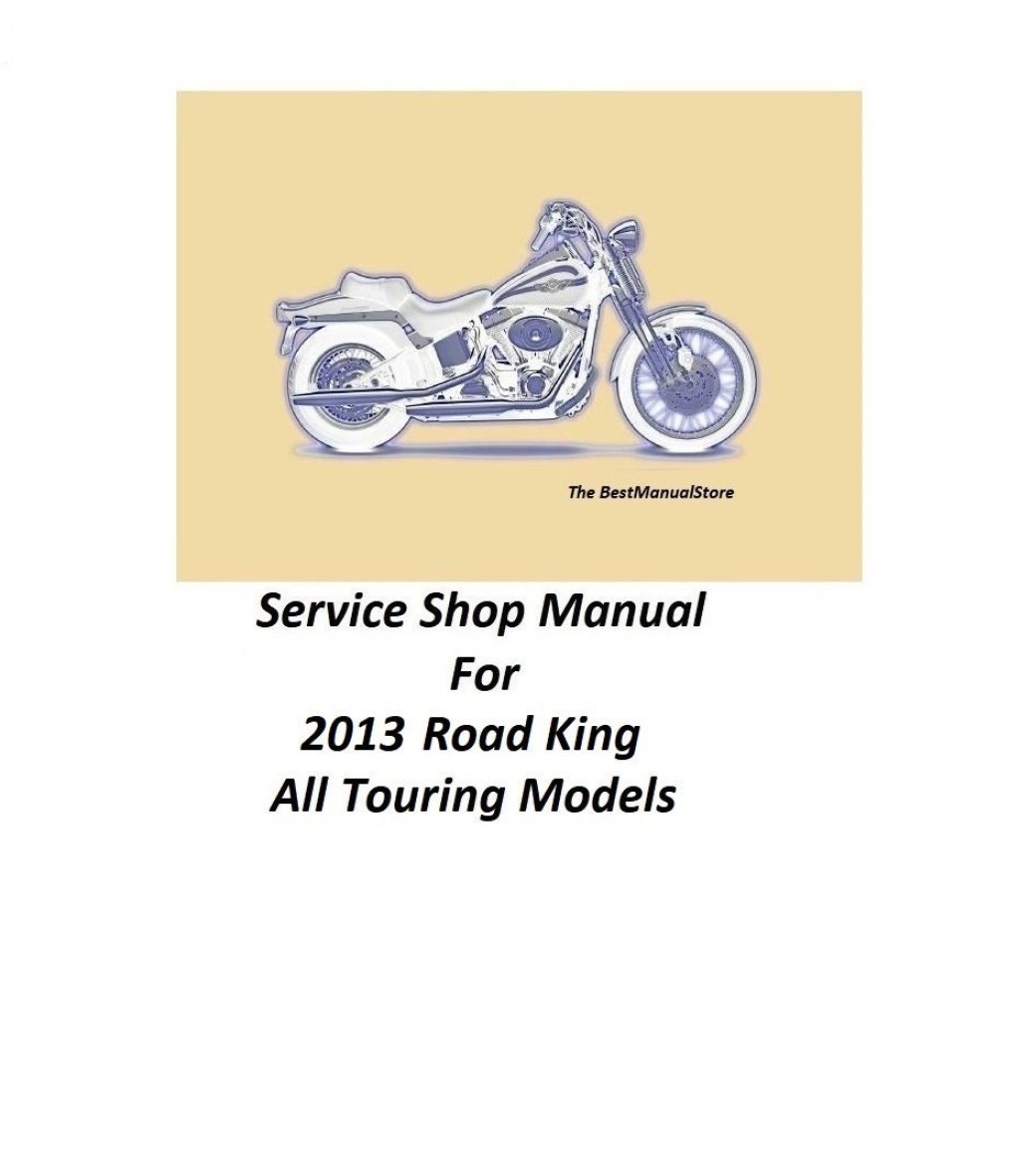 Picture of: Harley Davidson Road King Alle Touring Modelle Service – Etsy