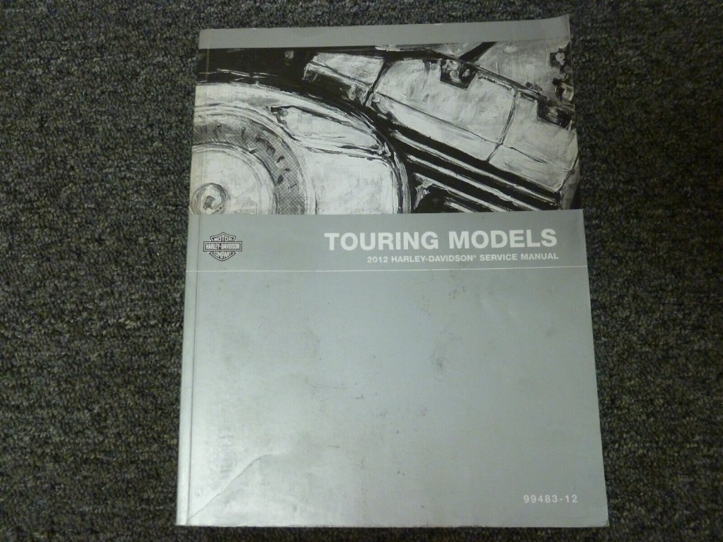 Picture of: Harley Davidson Road King Glide Motorcycle Service & Owners Manual   eBay