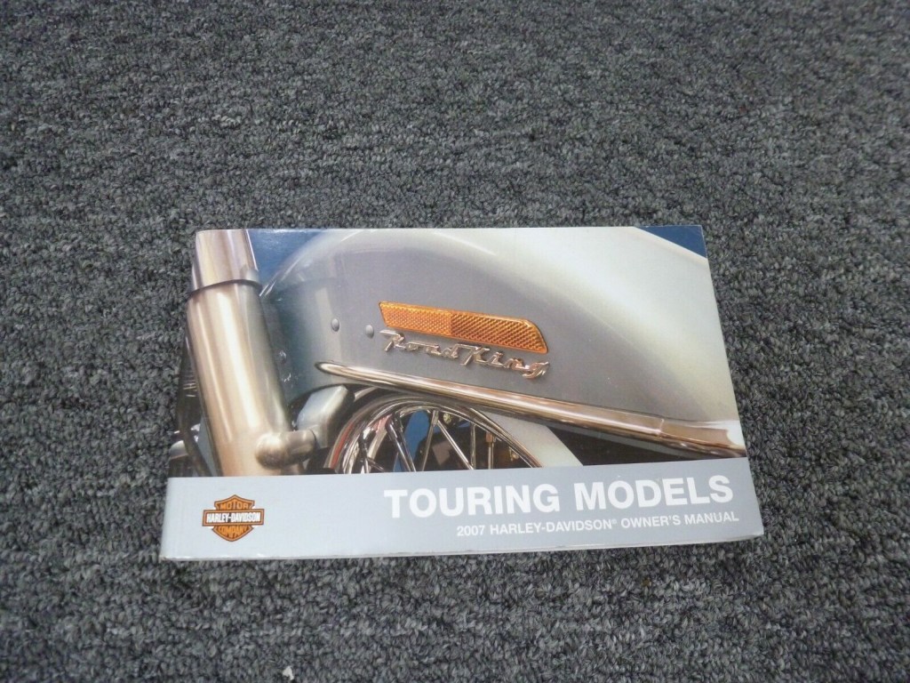 Picture of: Harley Davidson Road Street Glide Motorcycle Owner Operator Manual