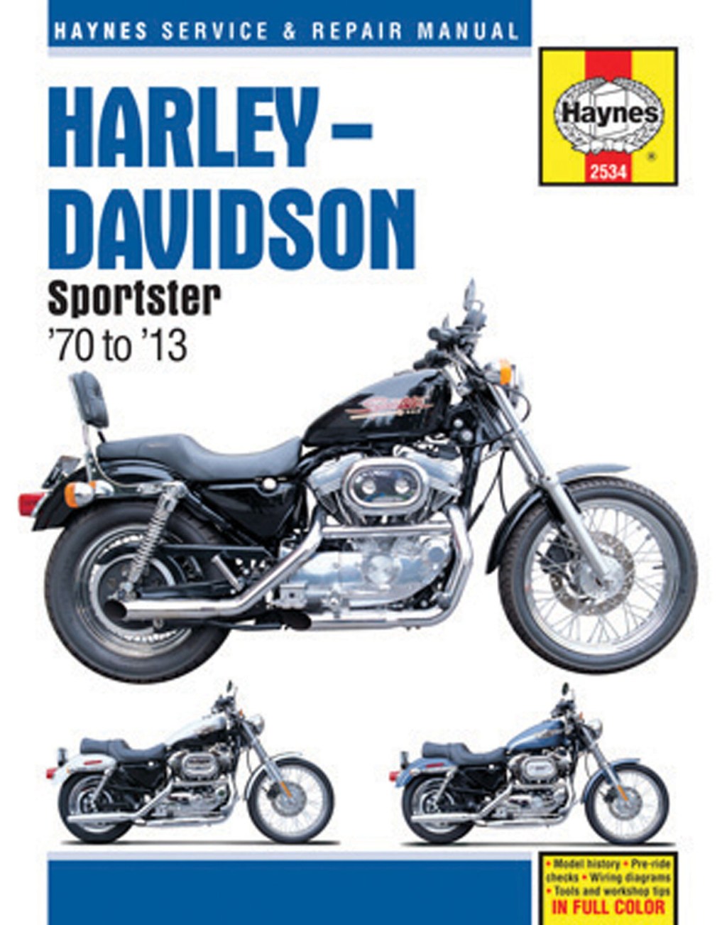 Picture of: Harley Davidson Sportster – Repair Service Shop Manual Book Haynes  HD