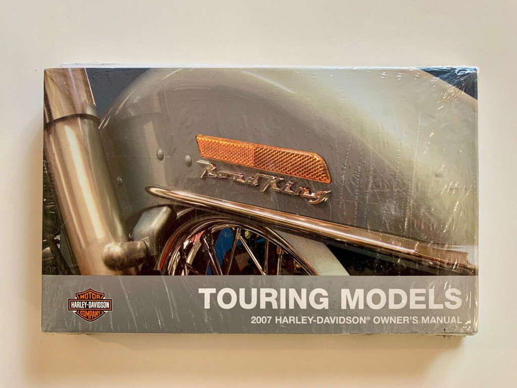Picture of: Harley Davidson  Touring Models Owners Manual -D Domestic  Owner’s Kit