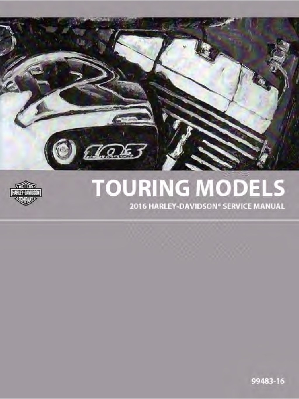 Picture of: -Harley Davidson  Touring Repair Service Manual PDF