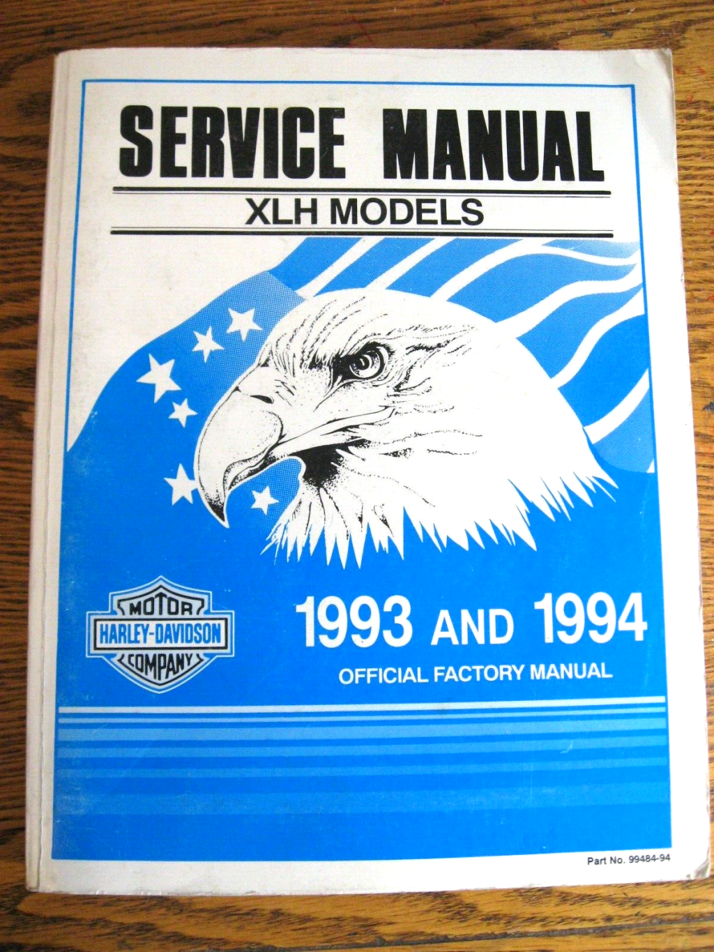 Picture of: Harley-Davidson XLH Sportster   SERVICE Shop Repair MANUAL  VG