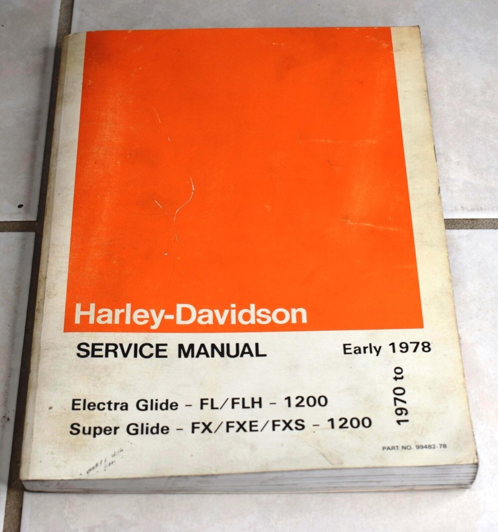 Picture of: to  Harley Davidson Electra Super Glide FL FX FXE Service Repair  Manual