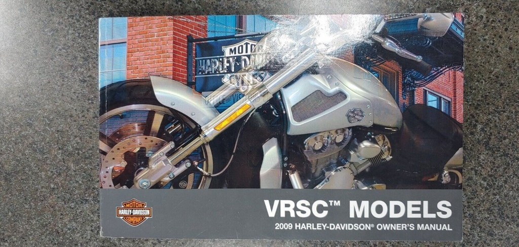 Picture of: USED Harley-Davidson  VROD VRSC Muscle Night Rod Owners Manual –